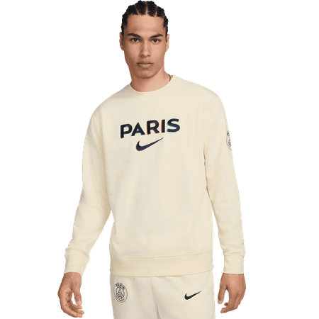 Nike PSG Mens Club Crew Fleece Sweatshirt