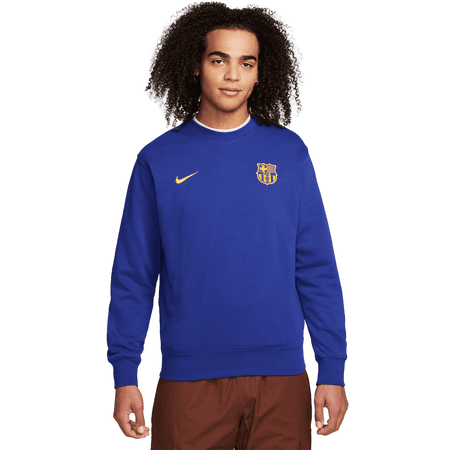 Nike FC Barcelona Mens Crewneck Sweater