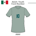 Mexico 2024 Front Number
