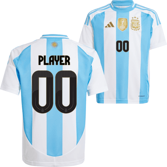 adidas Argentina 2024 Youth Home Stadium Player Jersey