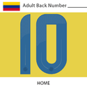 Colombia 2024 Adult Back Number