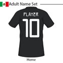Mexico 2020 Adult Name Set