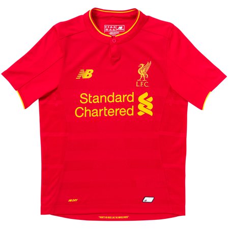 New Balance Liverpool Home 2016-17 Youth Replica Jersey