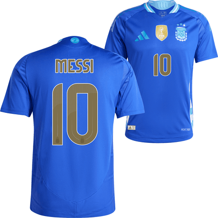 adidas Argentina 2024 Mens Lionel Messi Away Authentic Match Jersey