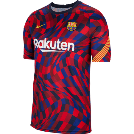 Nike 2020-21 FC Barcelona Mens Pre-Match Top