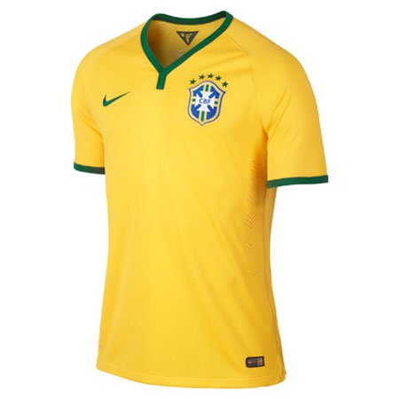 Nike Brazil Home Replica Jersey