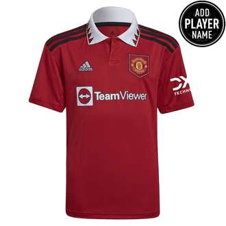 adidas Manchester United 2022-23 Youth Home Stadium Jersey