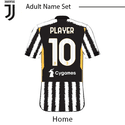Juventus 23-24 Adult Name Set