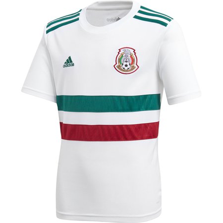 adidas Mexico 2018 World Cup Away Youth Replica Jersey