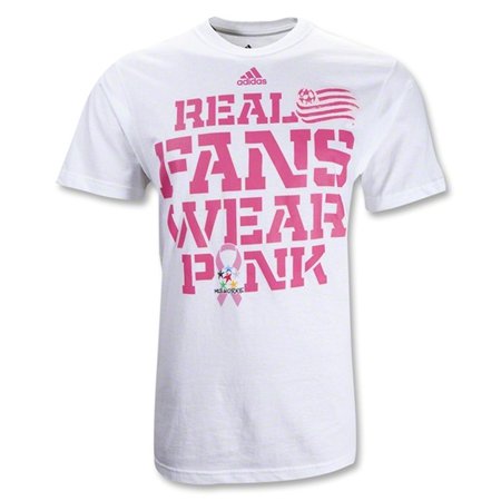 Adidas Real Fans Wear Pink SS Tee