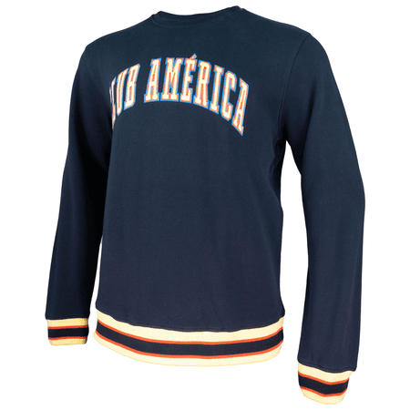 Club America Mens Varsity Crewneck Sweater