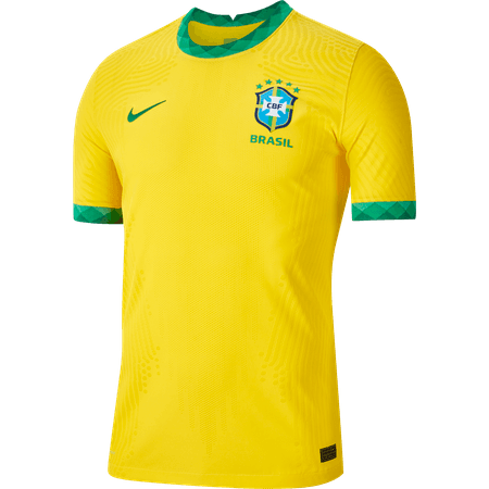 Nike Mens Brazil 2020-21 Home Authentic Jersey
