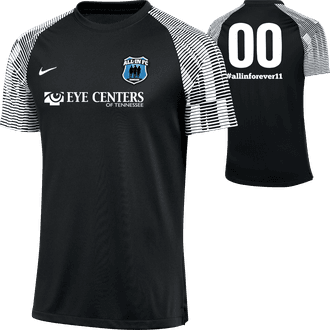 All-In FC Tennessee Black Jersey